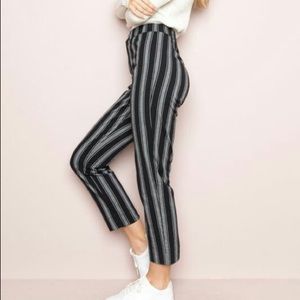 Brandy Melville Striped Pants